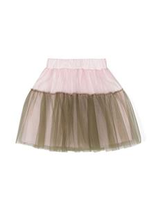 ilgufo Il Gufo Tweekleurige rok - Roze