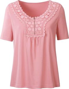 Your Look... for less! Dames Shirt met korte mouwen rozenkwarts Größe