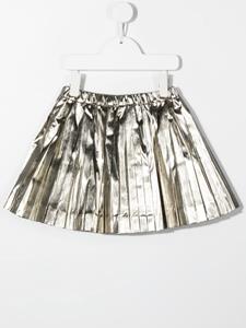 Bonpoint Plooirok met metallic-effect - Goud