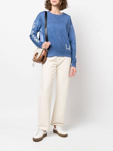 Lauren Ralph Lauren Sweater met logoprint - Blauw