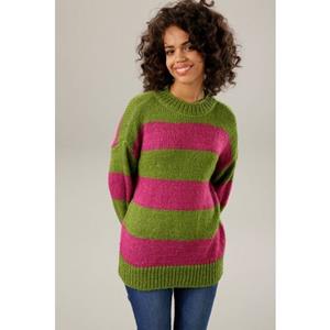 Aniston CASUAL Strickpullover, im topmodischem Streifen-Dessin - NEUE KOLLEKTION