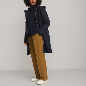 LA REDOUTE COLLECTIONS Duffel-coat met kap, in wol