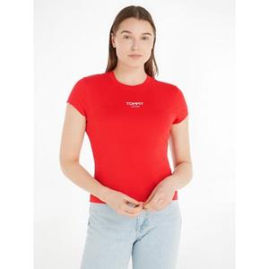 TOMMY JEANS T-shirt TJW BBY ESSENTIAL LOGO 1 SS met -logo