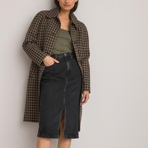 LA REDOUTE COLLECTIONS Lange overjas met ruiten