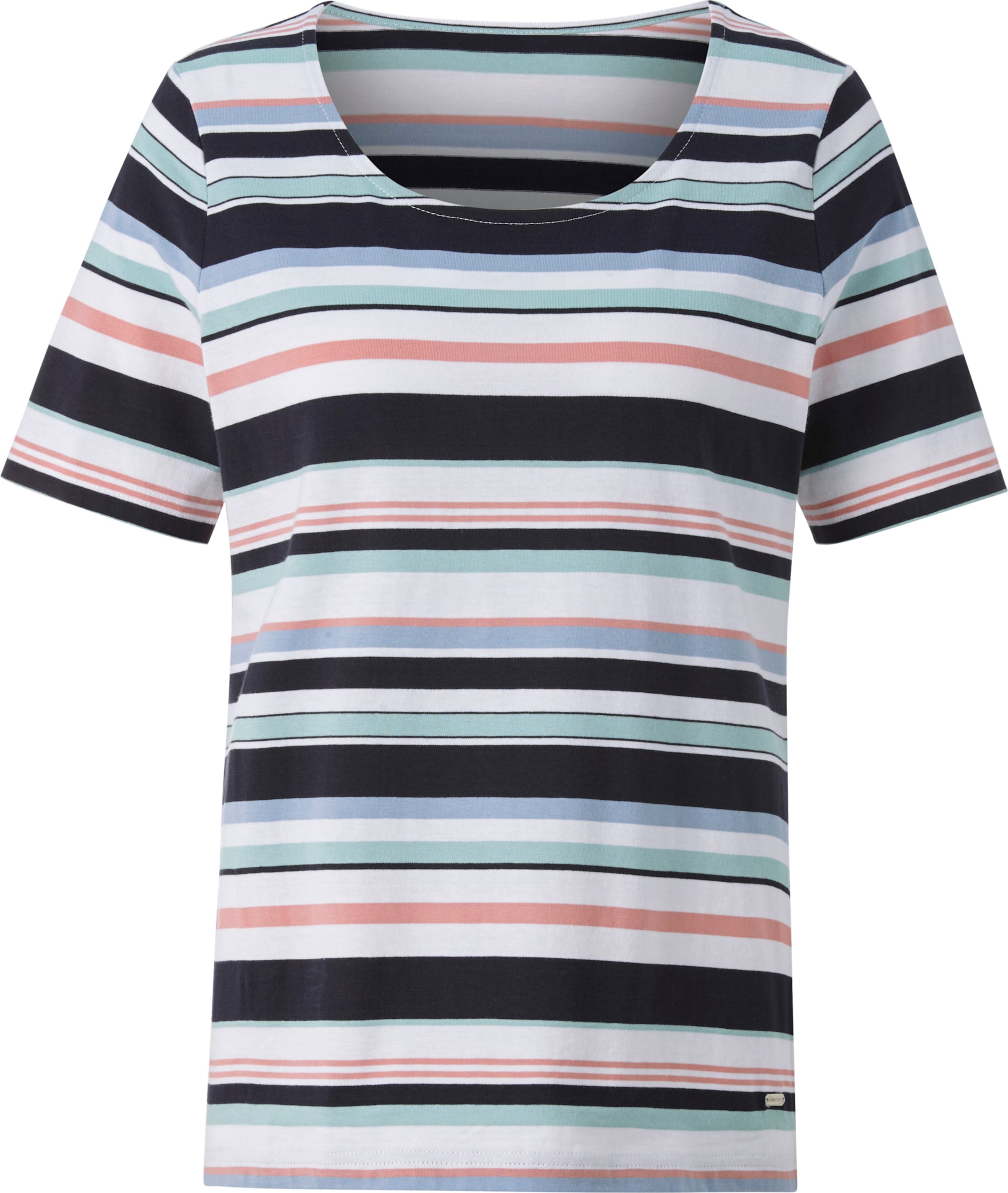 Casual Looks Shirt met korte mouwen Gestreept shirt (1-delig)