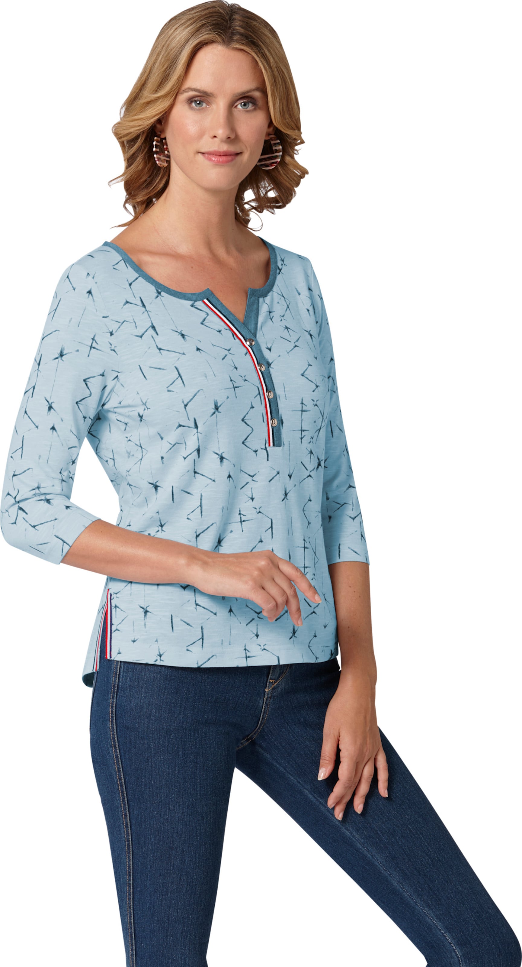 Ambria Shirt met print Shirt (1-delig)