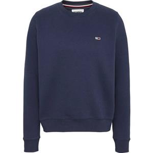 Tommy Jeans Sweatshirt TJW REGULAR FLEECE C NECK mitTommy Jeans Logo-Flag auf der Brust