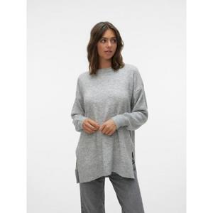 Vero Moda Strickpullover "VMFILUCA LS O-NECK LONG PULLOVER GA NOOS"