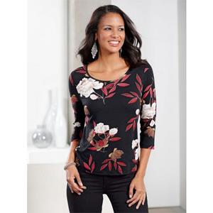 Lady Shirt met print Gedessineerd shirt (1-delig)