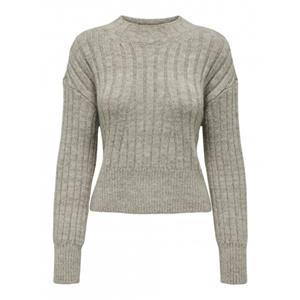 Only Trui met ronde hals ONLAGNES LS RIB HIGHNECK CC KNT