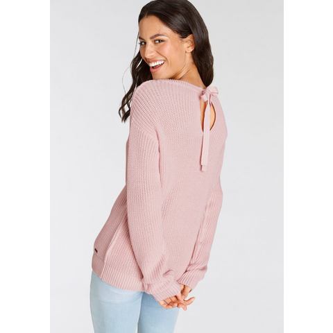 Laura Scott Strickpullover, mit Schleifen-Detail
