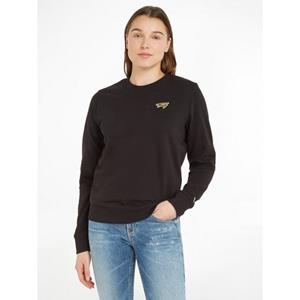 TOMMY JEANS Sweatshirt TJW REG GOLD SIGNATURE CREW