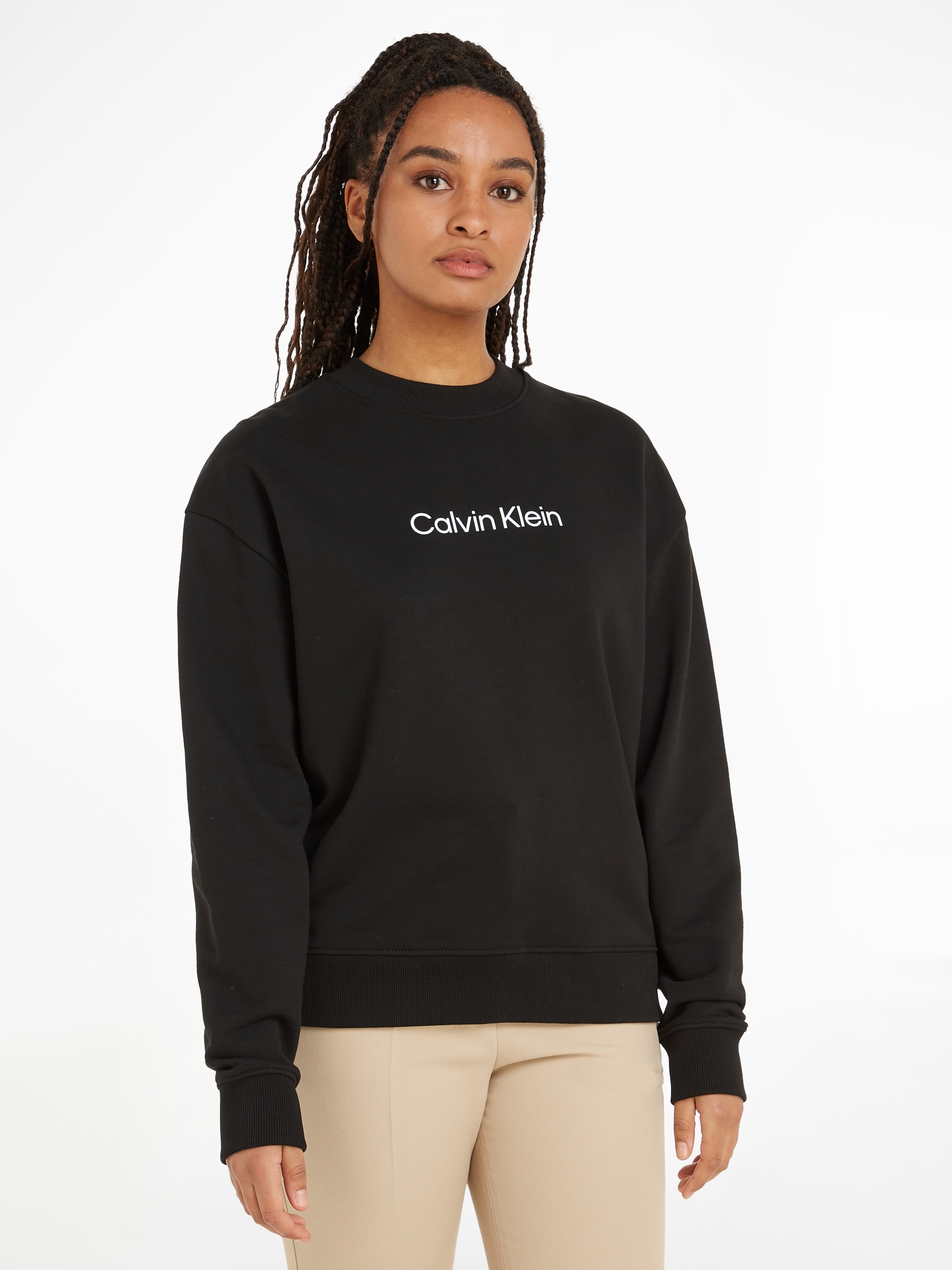 Calvin Klein Sweatshirt "HERO LOGO SWEAT", mit Calvin Klein Print auf der Brust