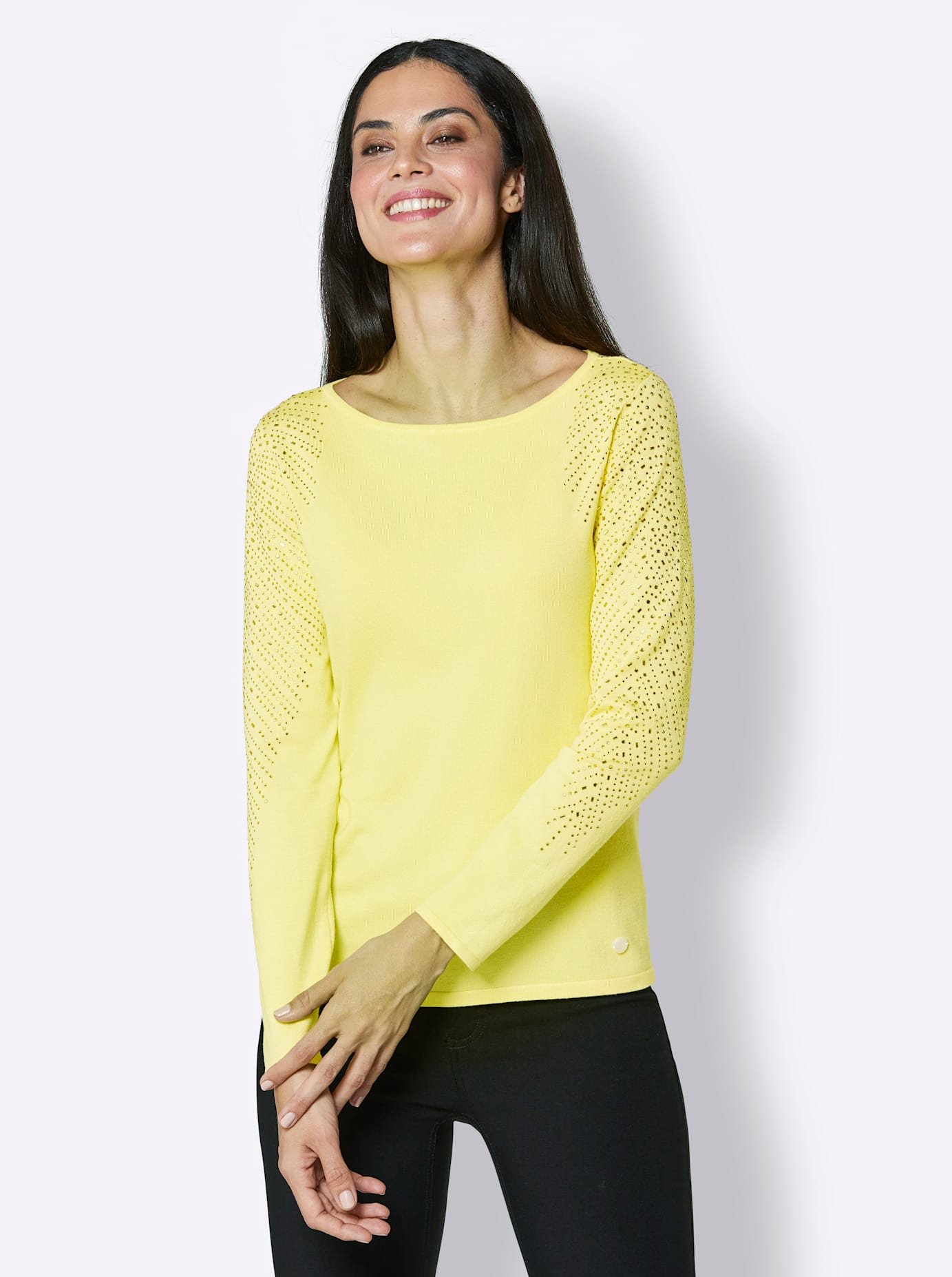 CREATION L PREMIUM Strickpullover "Viskose-Lyocell-Pullover"