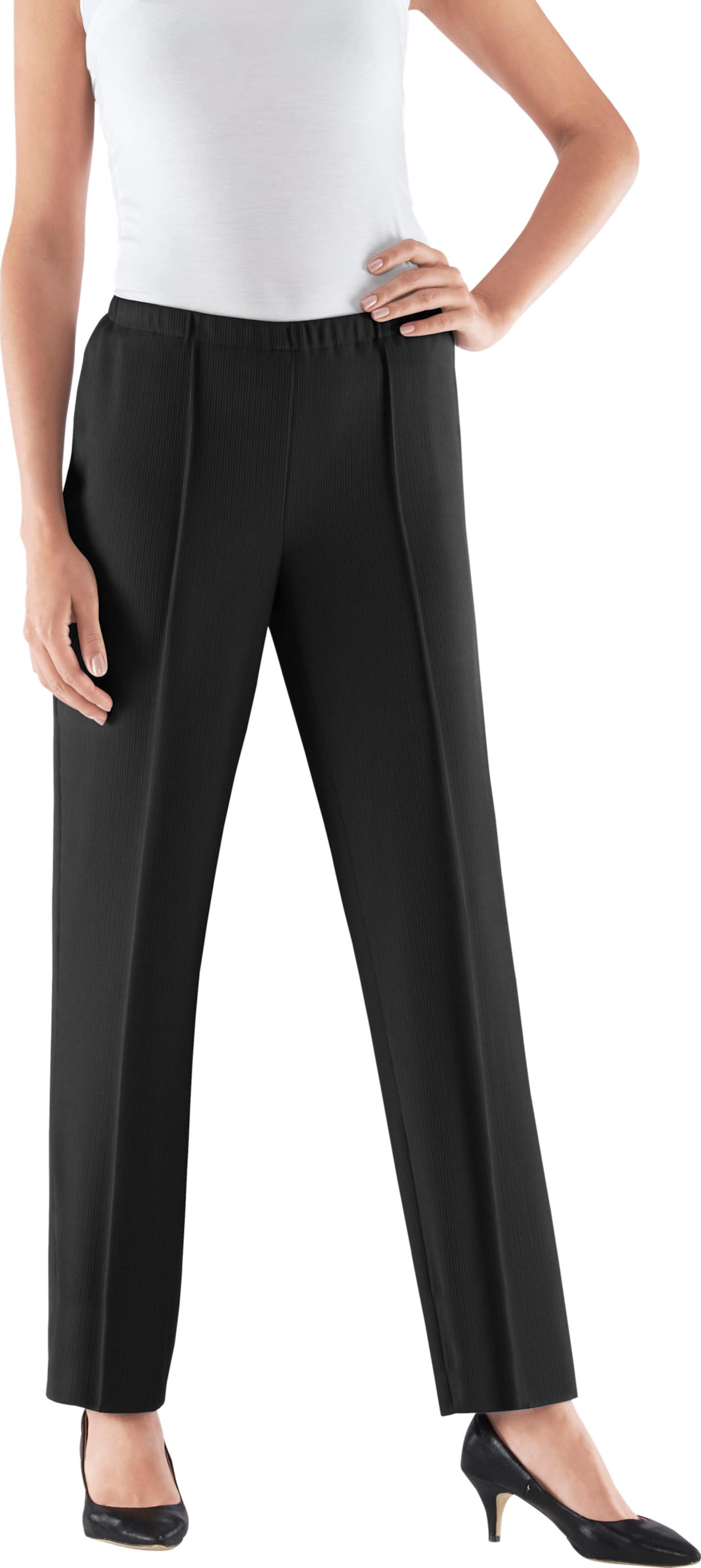 Your Look... for less! Dames Jerseybroek zwart Maat