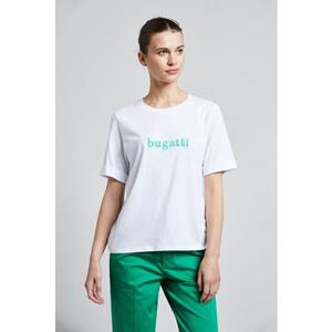 bugatti T-Shirt, aus einer hochwertigen Baumwoll-Modalmischung