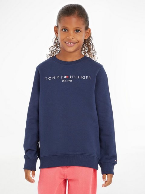 Tommy Hilfiger Sweatshirt ESSENTIAL SWEATSHIRT met logo-opschrift