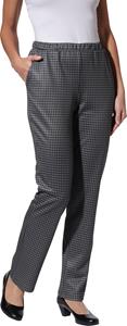 Your Look... for less! Dames Broek antraciet/pied-de-poule Maat