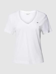 Gant T-shirt REG SHIELD KA V-NECK T-SHIRT