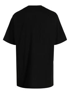 Doublet T-shirt met geborduurd logo - Zwart