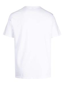 Vince garment-dyed cotton T-shirt - Wit