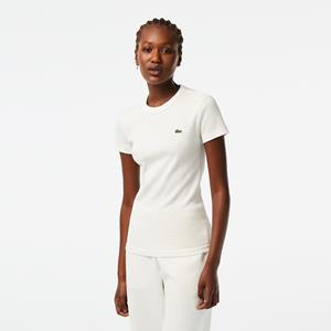 Lacoste Sport Slim fit T-shirt met labelpatch