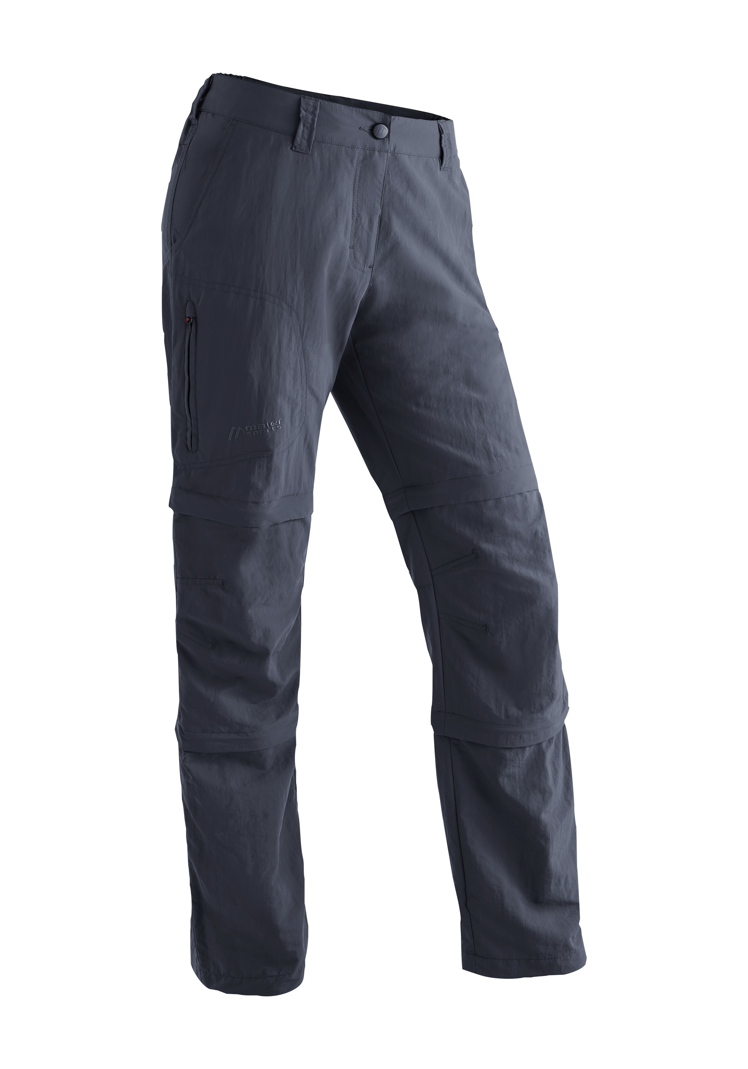 Maier Sports Functionele broek Yesa Triple-rits broek met elastische band