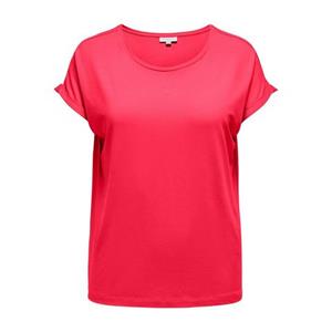 ONLY CARMAKOMA Kurzarmshirt "CARTANTIE S/S O-NECK TOP JRS"
