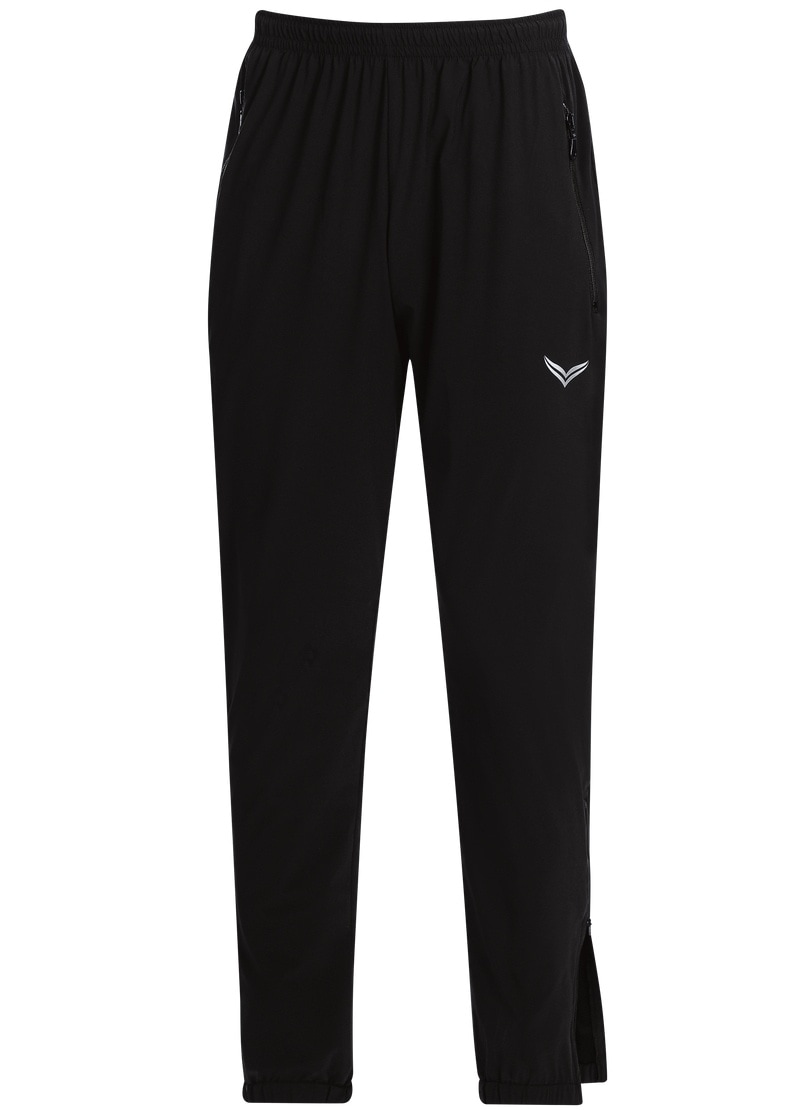 Trigema Jerseybroek TRIGEMA vrijetijdsbroek met ritssluiting in de pijpen (1-delig)