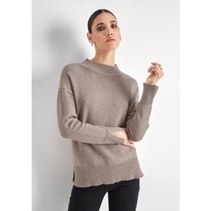 HECHTER PARIS Gebreide trui met een opstaande kraag - nieuwe collectie