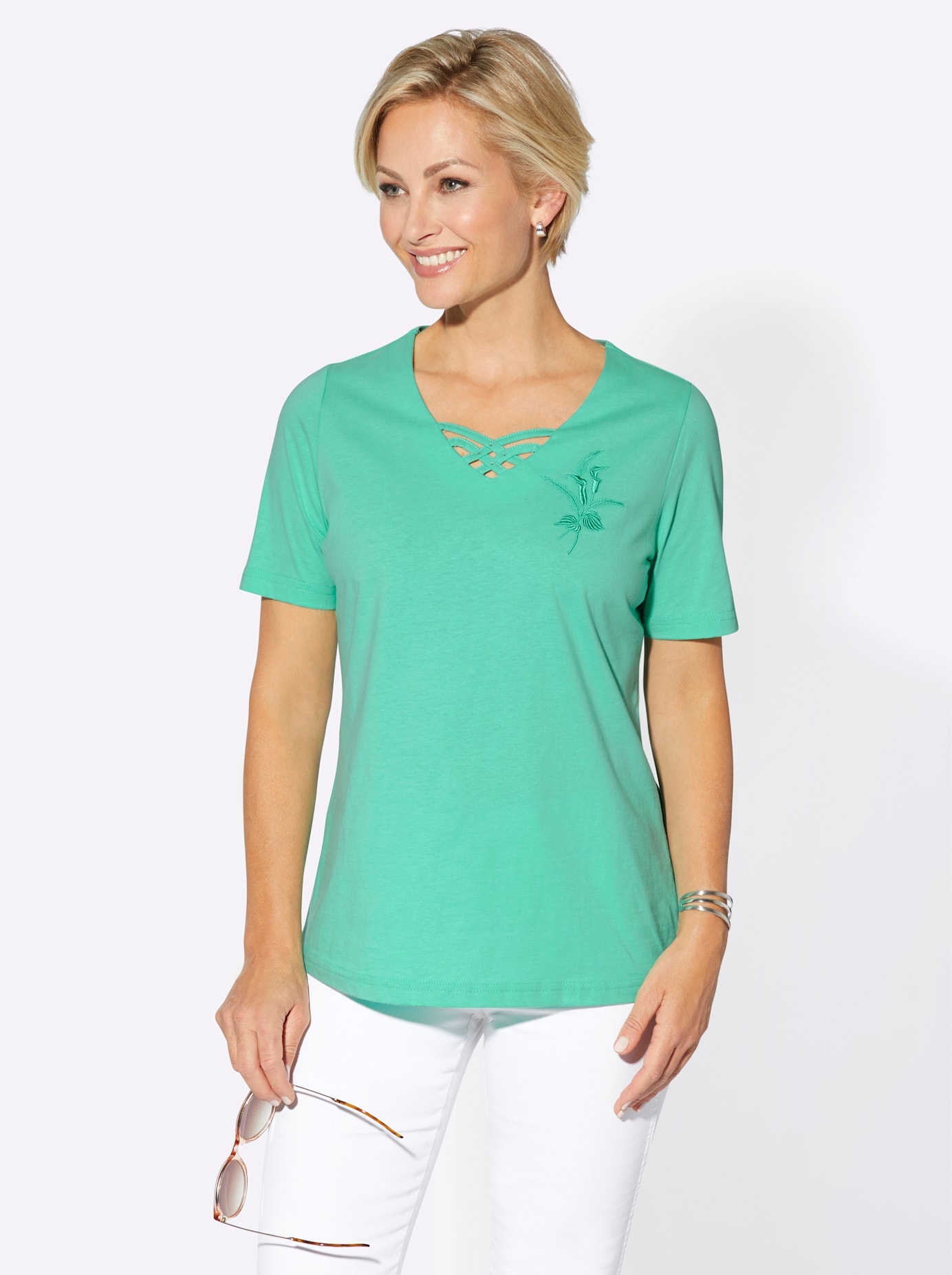 Classic Basics Shirt met korte mouwen Shirt (1-delig)