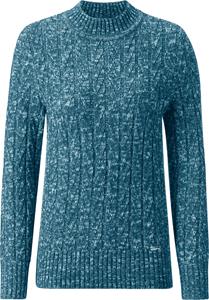 Your Look... for less! Dames Pullover met lange mouwen topaas/ecru/gemêleerd Maat