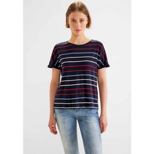 STREET ONE T-Shirt, mit Rundhalsausschnitt