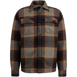 PME Legend Male Overhemden Psi2310220 Long Sleeve Shirt Flanel Yarndyed