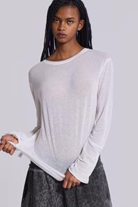 Jaded London White Mist Long Sleeve