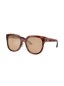 Miu Miu Eyewear Zonnebril met oversized montuur - Bruin