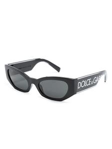 Dolce & Gabbana Eyewear Zonnebril met cat-eye montuur - Zwart