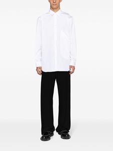 Comme Des Garçons Shirt long-sleeve cotton shirt - Wit