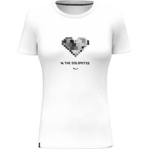 Salewa  Women's Pure Heart Dry T-Shirt - T-shirt, wit