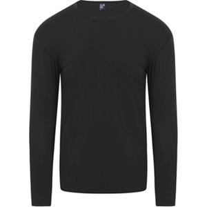 Alan Red Lange Mouw T-shirt Olbia 1Pack Stretch Ronde Hals Black  