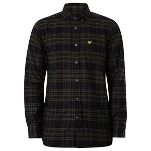 Lyle & Scott Langarmhemd, mit Logostickerei