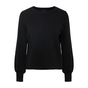 pieces Strickpullover PCJENNA LS O-NECK KNIT NOOS BC