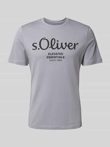 s.Oliver T-shirt van ademende katoen