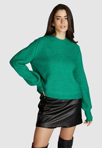 MARC AUREL Strickjacke Strick, green