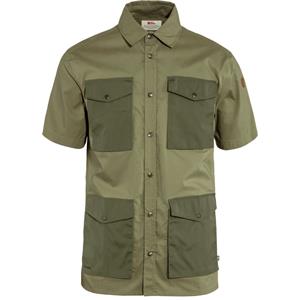 Fjällräven  Räven Shirt S/S - Overhemd, olijfgroen
