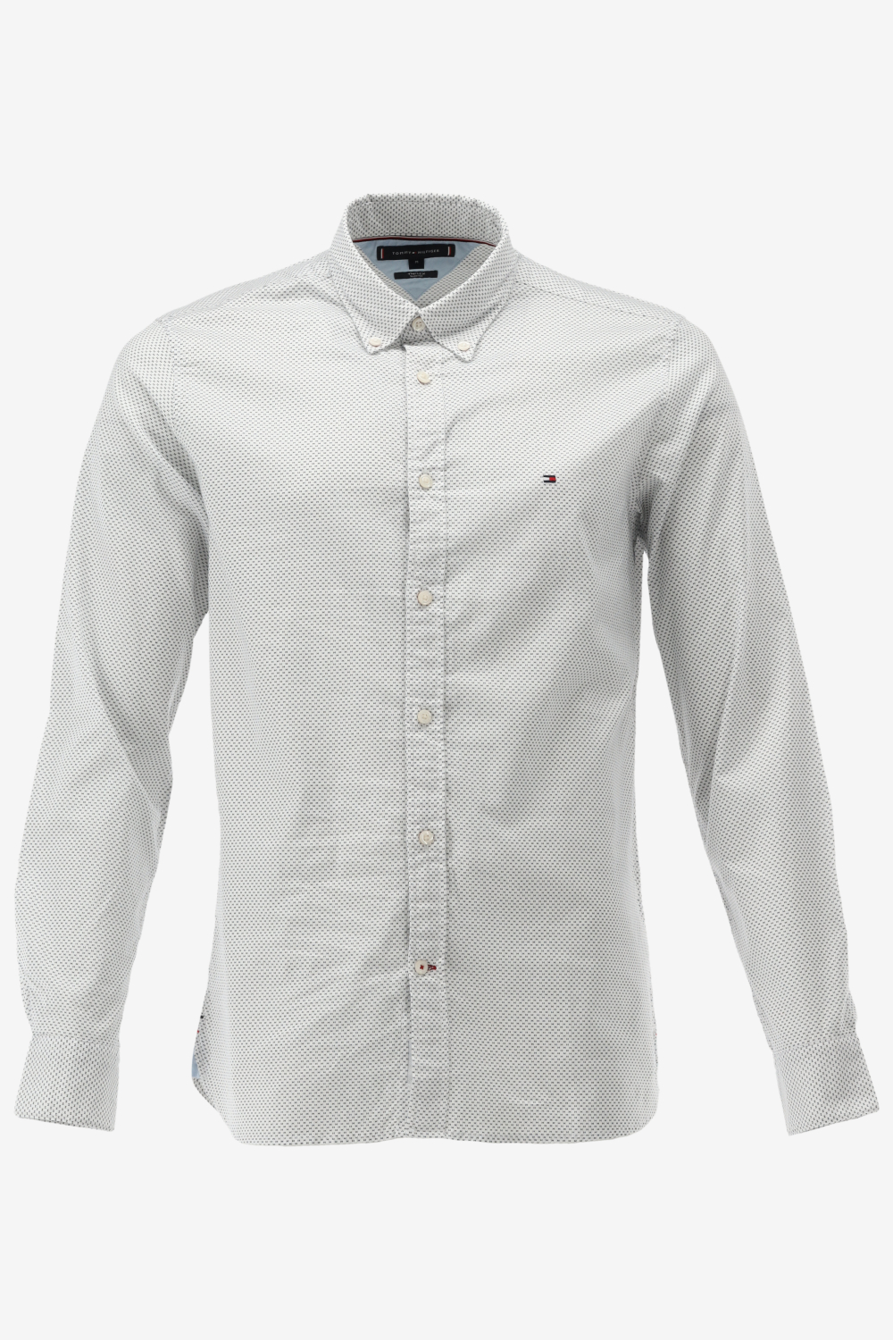 Tommy Hilfiger Langarmhemd "FLEX MINI PRINT SF SHIRT"