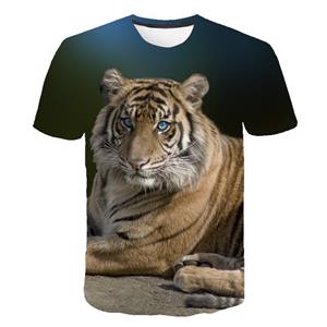 ETST WENDY 05 Tiger graphic t shirt Men New Summer Casual Fashion O-Neck Print T-shirt Tops Hipster Animal Pattern Short Sleeve T-shirts