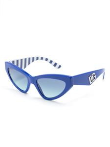 Dolce & Gabbana Eyewear Zonnebril met cat-eye montuur - Blauw