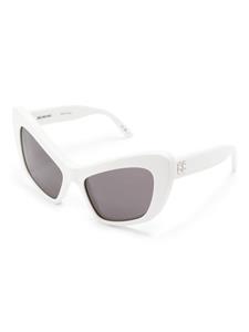 Balenciaga Eyewear Zonnebril met cat-eye montuur - Wit