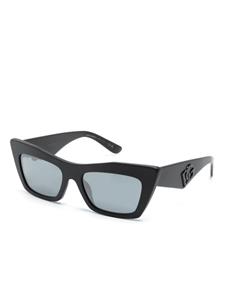 Dolce & Gabbana Eyewear Zonnebril met rechthoekig montuur - Zwart